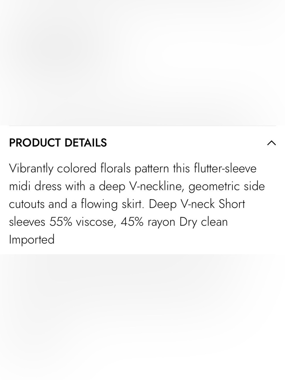 AFRM Floral V-Neck Maxi Dress With Side Cutouta in Multicolor NWOT - Picture 11 of 12
